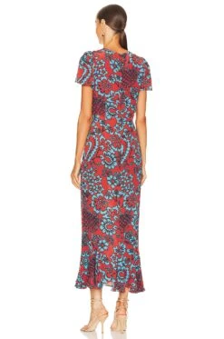 Lulani Dress Sicilia Rooibos -Fashion Clothing RHOR WD125 V3