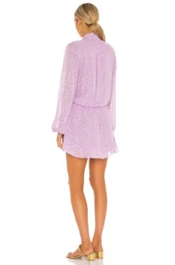 X REVOLVE Dress Lilac -Fashion Clothing ROCS WD101 V3
