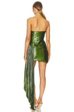 Daniele Dress Lime -Fashion Clothing ROFR WD494 V3