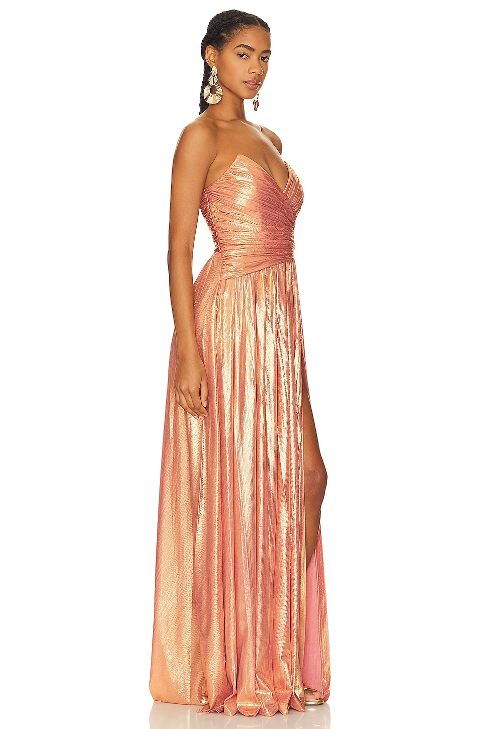 Waldorf Dress Apricot 2 Waldorf Dress Apricot - Image 2