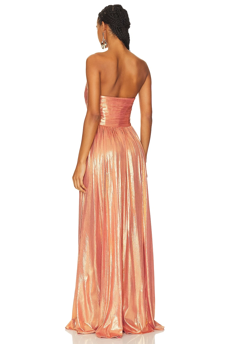 Waldorf Dress Apricot 3 Waldorf Dress Apricot - Image 3