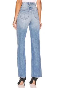 Heidi Jean Recycled Mid Blue -Fashion Clothing ROLS WJ171 V3