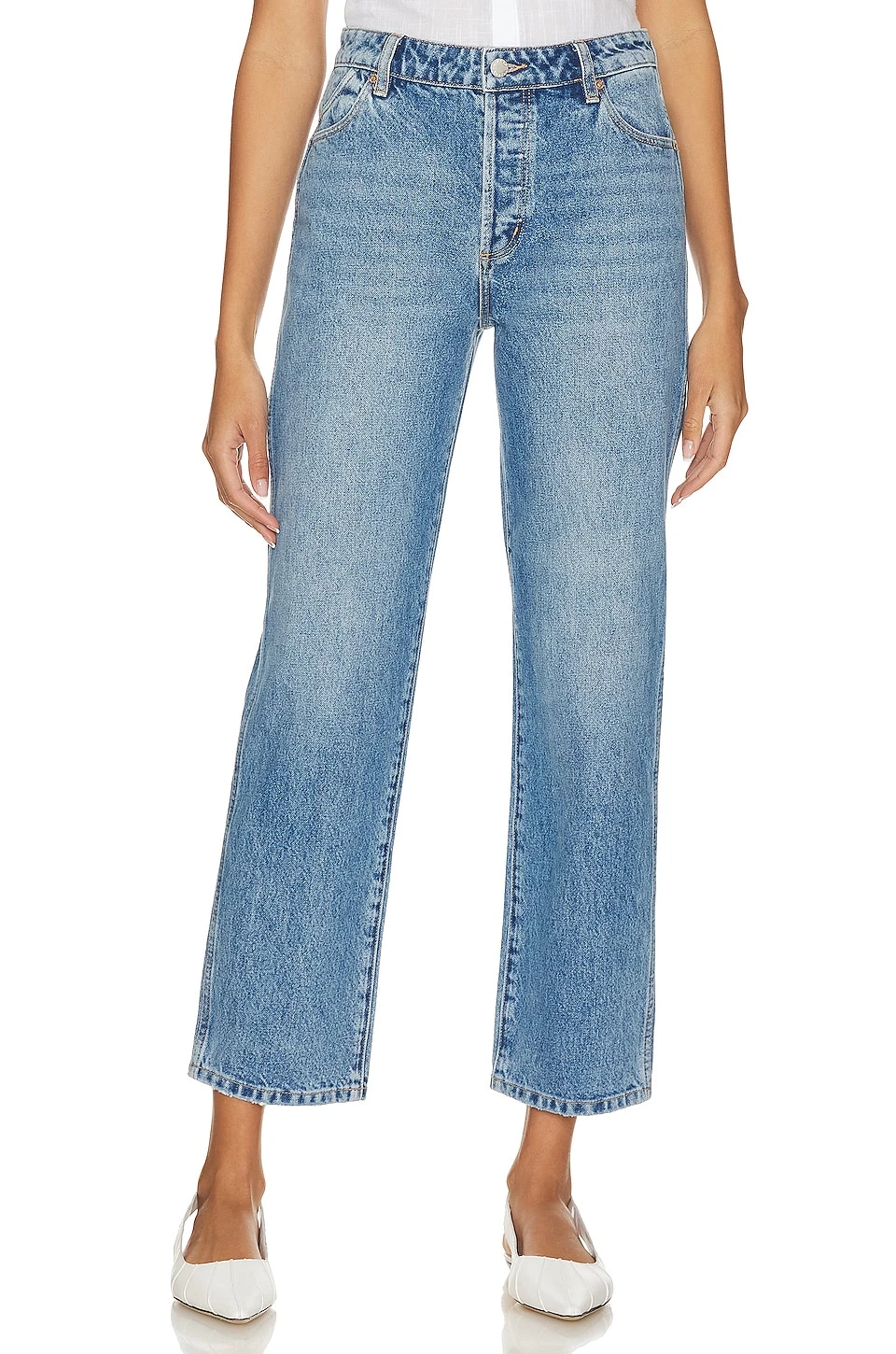 Classic Straight Ankle Mid Blue 1 Classic Straight Ankle Mid Blue