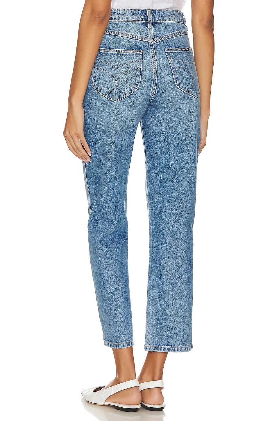 Classic Straight Ankle Mid Blue 3 Classic Straight Ankle Mid Blue - Image 3