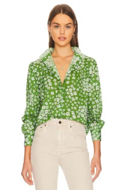 Kennedy Shirt Olive Green