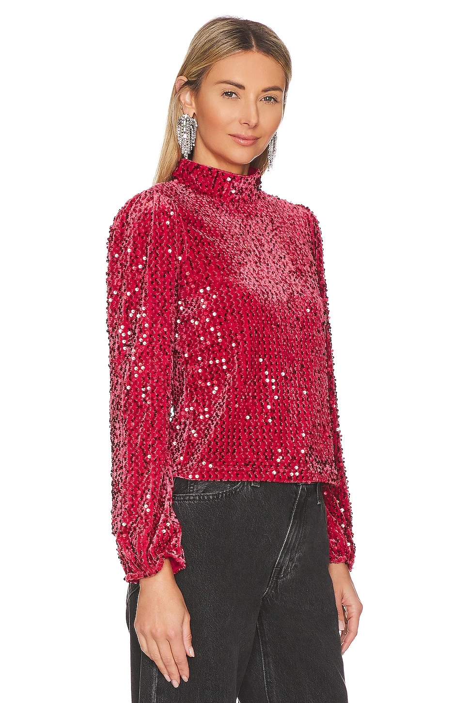 Sanctuary JERSEY ALL NIGHTER Rouge 2 Sanctuary JERSEY ALL NIGHTER Rouge - Image 2