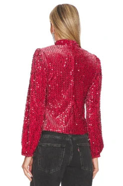 Sanctuary JERSEY ALL NIGHTER Rouge 7 Sanctuary JERSEY ALL NIGHTER Rouge -Fashion Clothing SANC WS723 V3