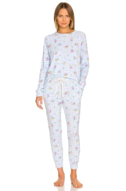 Petit Gingham Sweatshirt Blue -Fashion Clothing SARR WK21 V4