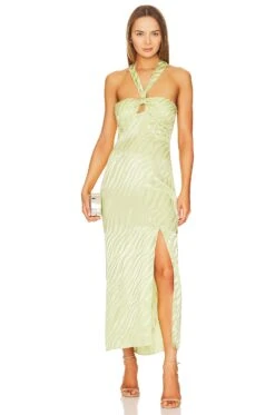 Connor Midi Dress Matcha