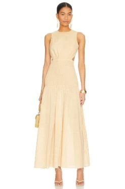 X REVOLVE Lottie Dress Oat -Fashion Clothing SDYS WD110 V1 1