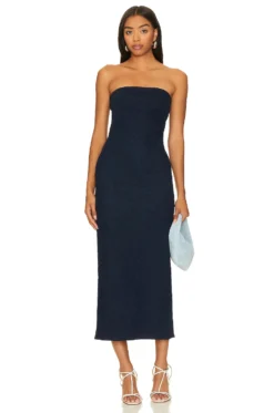 Layla Dress Dark Wash