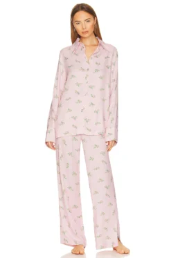 Blossom Printed Pant Pink -Fashion Clothing SEPE WI10 V4