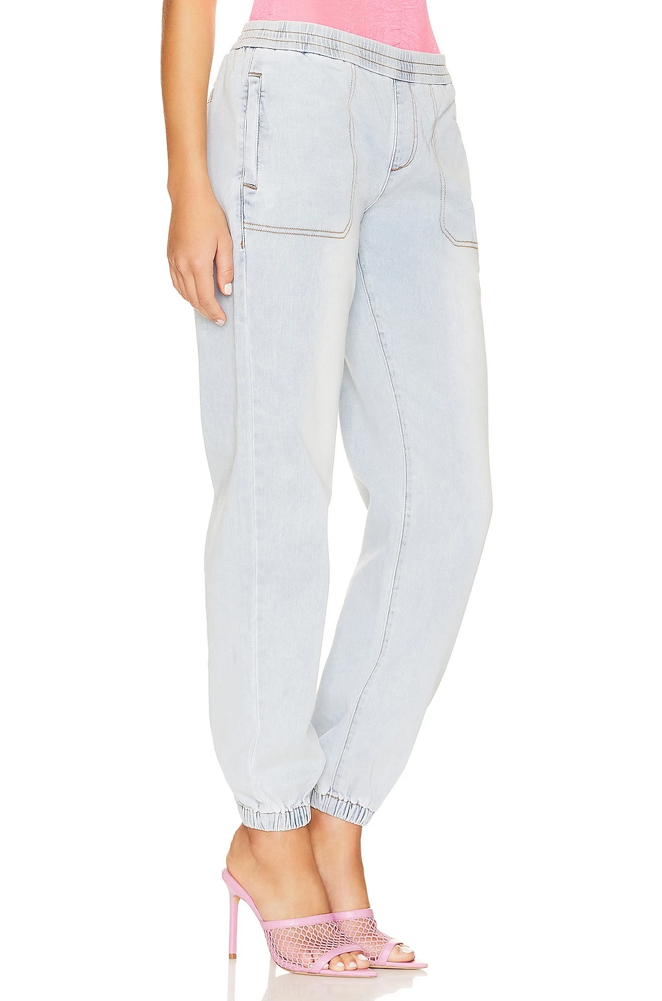 Amber Jogger Jean Skylight 2 Amber Jogger Jean Skylight - Image 2