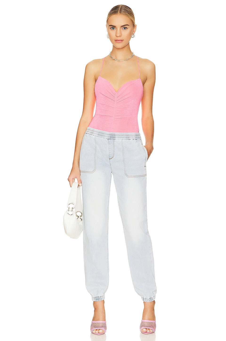 Amber Jogger Jean Skylight 4 Amber Jogger Jean Skylight - Image 4