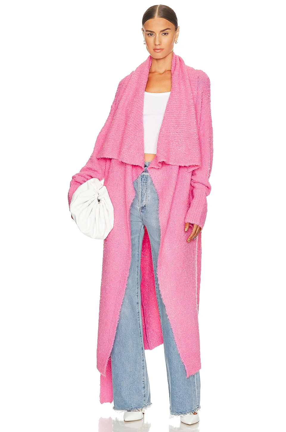 Rue Boucle Cardigan Rose Bloom 1 Rue Boucle Cardigan Rose Bloom