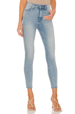 7 For All Mankind High Waist Ankle Skinny Linden