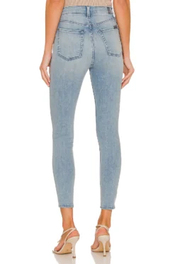 7 For All Mankind High Waist Ankle Skinny Linden -Fashion Clothing SEVE WJ1650 V3