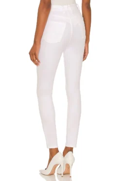 7 For All Mankind Portia Slim White -Fashion Clothing SEVE WJ1651 V3