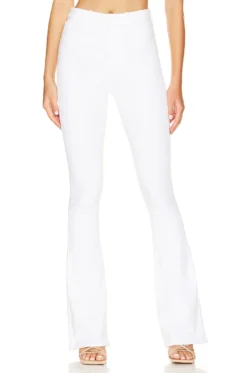 7 For All Mankind Ultra High Rise Skinny Boot Clean White
