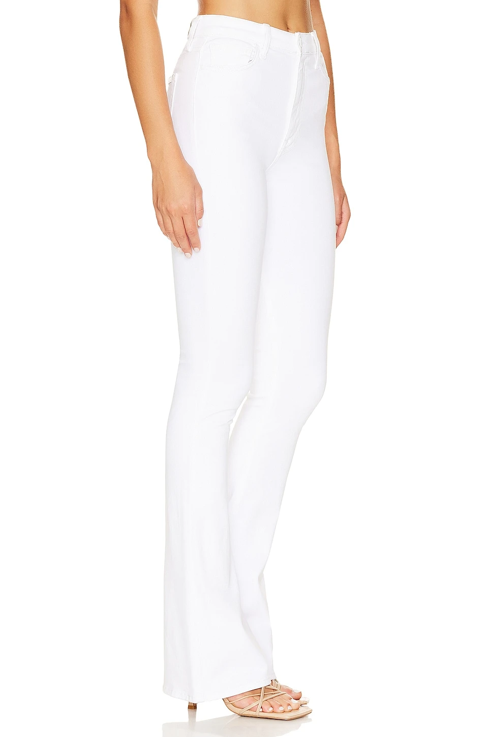 7 For All Mankind Ultra High Rise Skinny Boot Clean White 2 7 For All Mankind Ultra High Rise Skinny Boot Clean White - Image 2