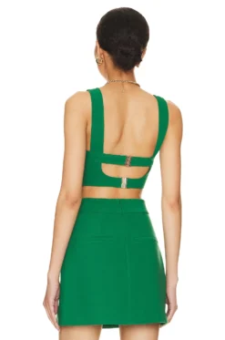 Shona Joy Irena Corset Bustier Tree Green -Fashion Clothing SHON WS58 V3