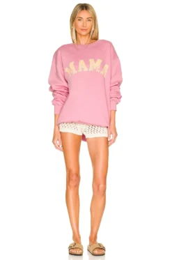 Show Me Your Mumu Stanley Sweatshirt Bright Mama Graphic -Fashion Clothing SHOW WK120 V4