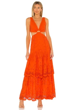 Juliette Dress Scarlet