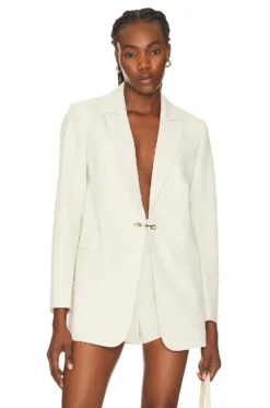 Emilia Blazer Eggshell