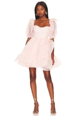 The Bebe Bloom Dress Pink