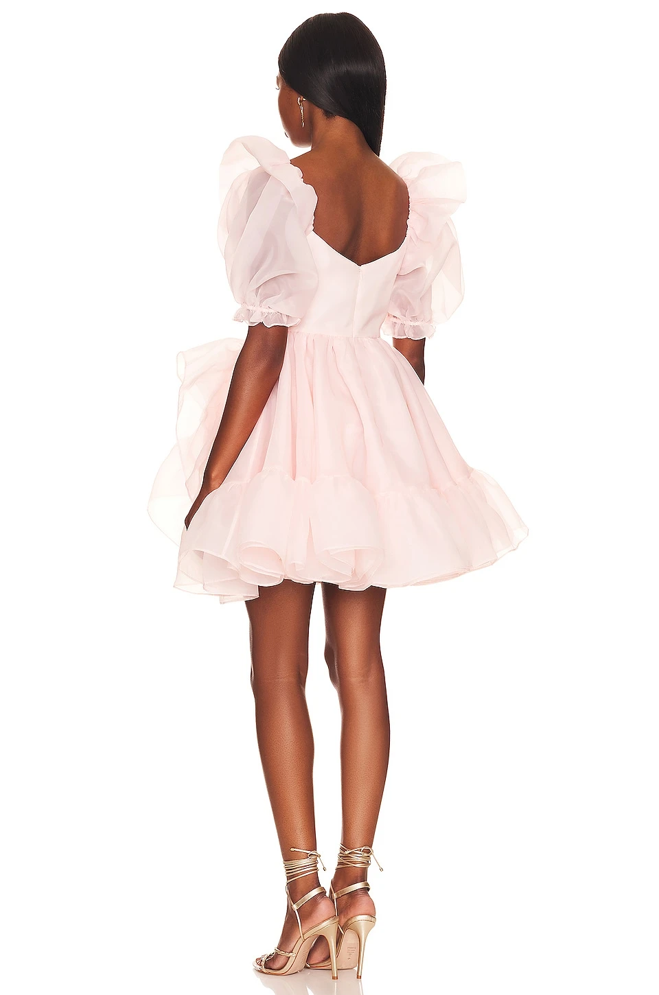 The Bebe Bloom Dress Pink 3 The Bebe Bloom Dress Pink - Image 3