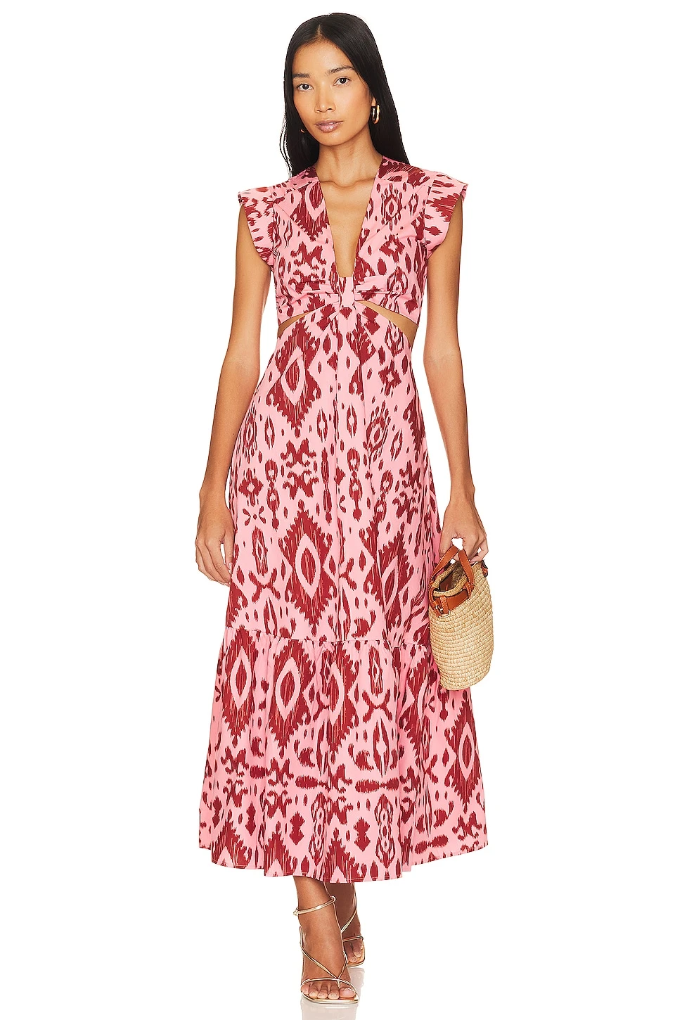 Steve Madden Got Your Batik Dress Burnt Umber 1 Steve Madden Got Your Batik Dress Burnt Umber