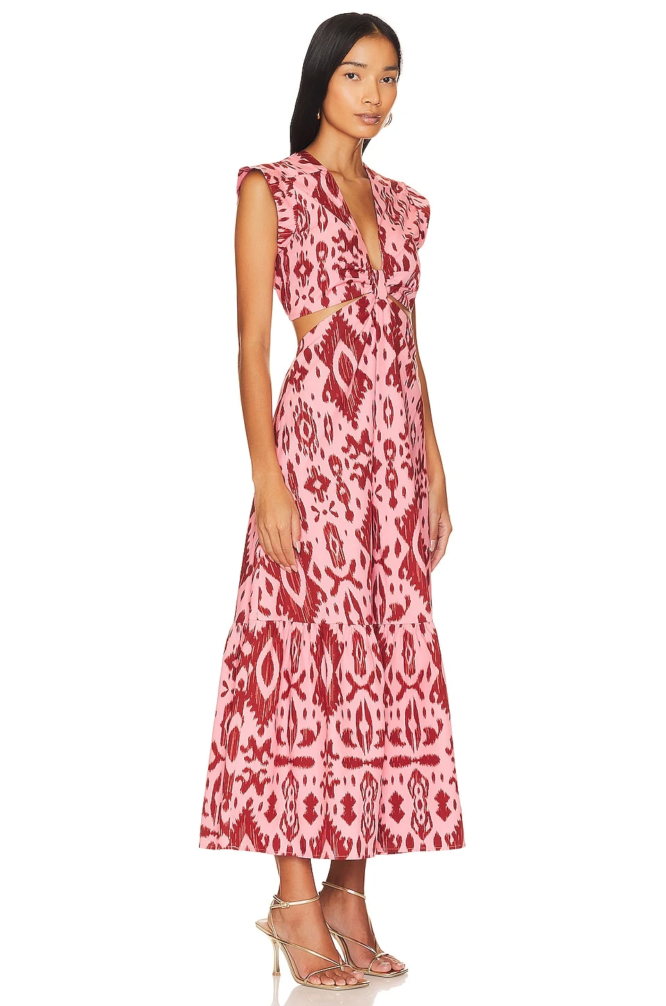 Steve Madden Got Your Batik Dress Burnt Umber 2 Steve Madden Got Your Batik Dress Burnt Umber - Image 2