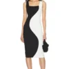 Steve Madden Cheryl Dress Black Multi