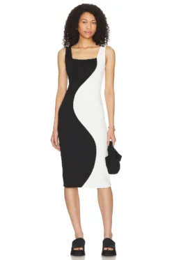 Steve Madden Cheryl Dress Black Multi