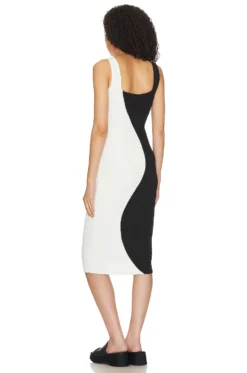 Steve Madden Cheryl Dress Black Multi -Fashion Clothing SMAD WD95 V3