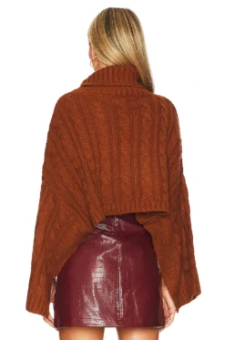 Steve Madden Sloane Sweater Mocha Bisque 6 Steve Madden Sloane Sweater Mocha Bisque -Fashion Clothing SMAD WK2 V3