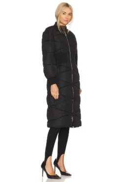 Steve Madden Norma Coat Black -Fashion Clothing SMAD WO38 V3