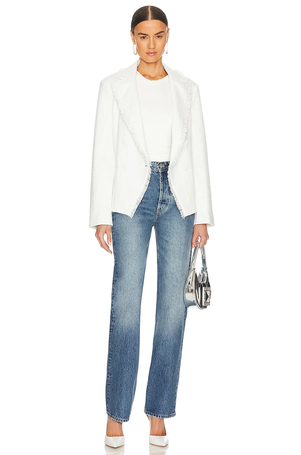 Steve Madden Naomi Blazer Ivory 5 Steve Madden Naomi Blazer Ivory - Image 5