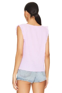 Steve Madden Loretta Top Violet Tulip -Fashion Clothing SMAD WS39 V3