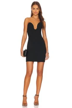 Fallon Mini Dress Black
