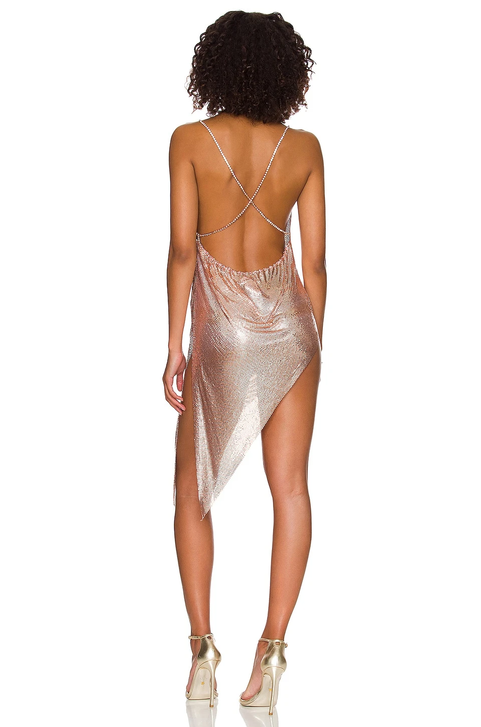 Song Of Style VESTIDO CALLIOPE Rose Gold 3 Song Of Style VESTIDO CALLIOPE Rose Gold - Image 3