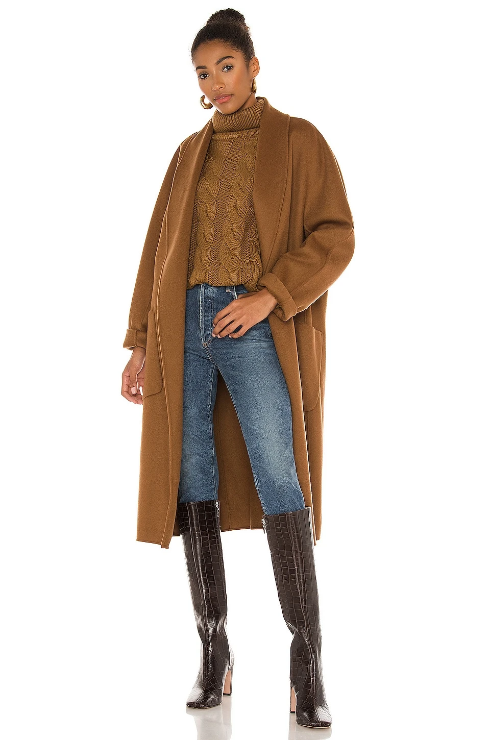 Song Of Style Delilah Tunic Walnut 4 Song Of Style Delilah Tunic Walnut - Image 4