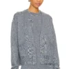 Song Of Style Sammie Cardigan Charcoal Grey