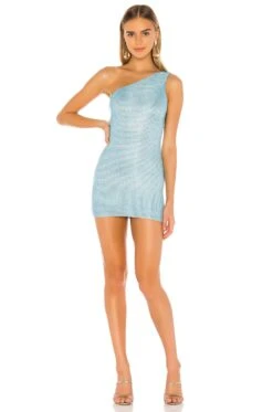 Tiffany Mini Dress Light Blue