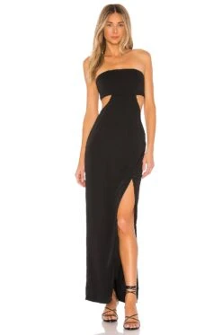 Paola Maxi Dress Black