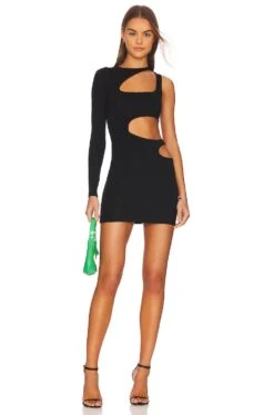 Jamie Cut Out Dress Black 11 Jamie Cut Out Dress Black -Fashion Clothing SPDW WD1990 V1 1