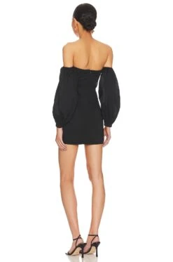 VESTIDO FLYNN Black 8 VESTIDO FLYNN Black -Fashion Clothing SPDW WD2139 V3