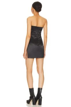 Quinn Strapless Mini Dress Black 10 Quinn Strapless Mini Dress Black -Fashion Clothing SPDW WD2296 V4