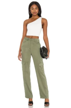 Mae Cargo Pant Olive 7 Mae Cargo Pant Olive -Fashion Clothing SPDW WP103 V4