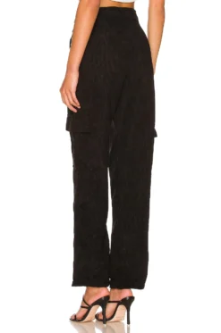 Willow Cargo Pant Black -Fashion Clothing SPDW WP135 V3